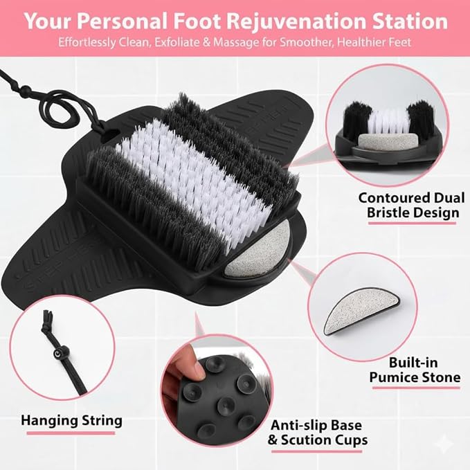 Efforest Shower Foot Scrubber Mat - Image 2