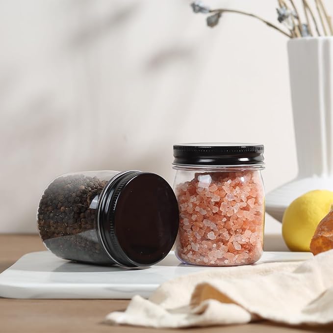 Plastic Mason Jars Reusable Storage Containers - Image 6
