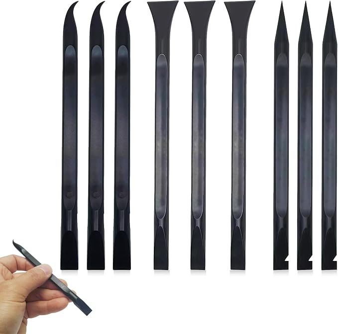 9 Pcs Plastic Multi-Purpose Scraper Tool, Dual-Ended Scraper Perfect by Unknown