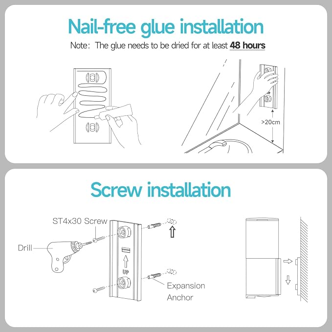 AIKE Automatic Soap Dispenser Wall Mounted - Image 6