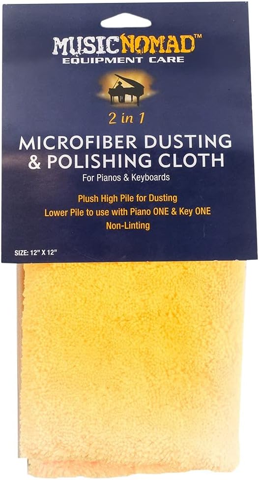 MusicNomad Microfiber Dusting and Polishing Cloth by MusicNomad