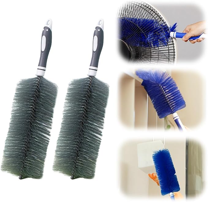 Fan Cleaner Brush, 2025 New Bendable Dusting Brush by Rewdut