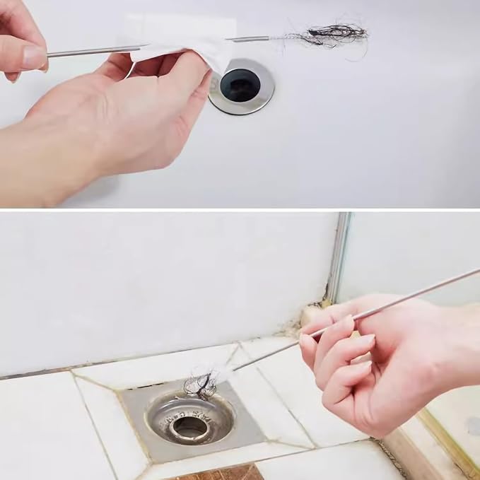 60 Inch Long Drain Brush Flexible Tube Brush, Sunroof Drain Cleaning Tool - Image 6
