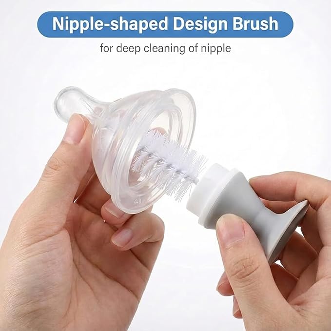 4-in-1 Baby Bottle Brush Set - Image 4
