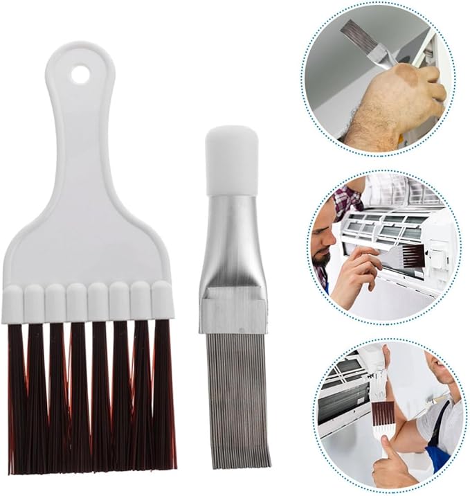 Cabilock 3 Sets Air Conditioner Fin Cleaner Set Fin Comb Thin Radiator Cleaner - Image 5