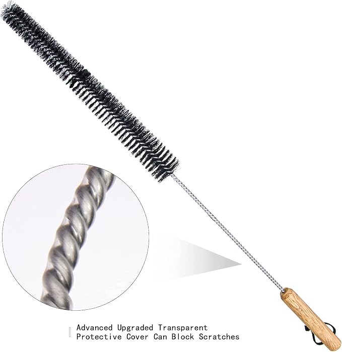 26 inch Clothes Dryer Lint Brush Vent Trap Cleaner Brush - Image 2