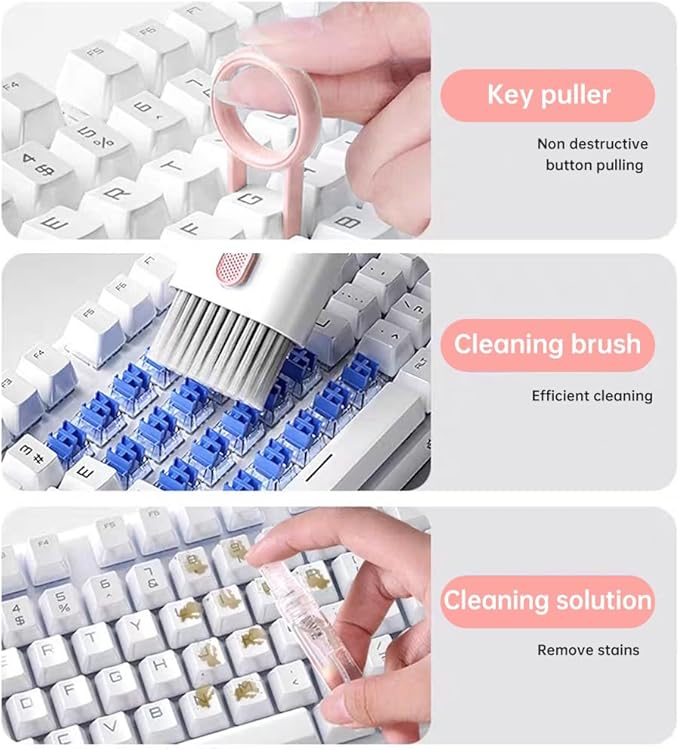 7 in 1 Electronic Cleaner Kit, Keyboard Cleaner Laptop Monitor Computer - Image 4
