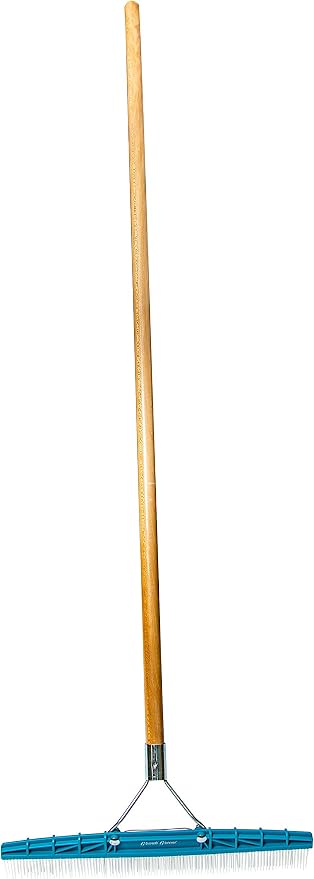 Grandi Groom AB24 Carpet Rake, 18-Inch Head, 54-Inch Handle by Grandi+Groom