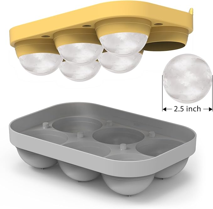 2.5inch Spherical Ice Ball Tray - Image 3
