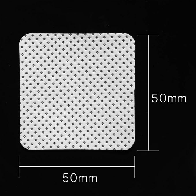 BLUERISE Lint Free Nail Wipes Nail Polish Remover Pads Soft Absorbable Eyelash - Image 7
