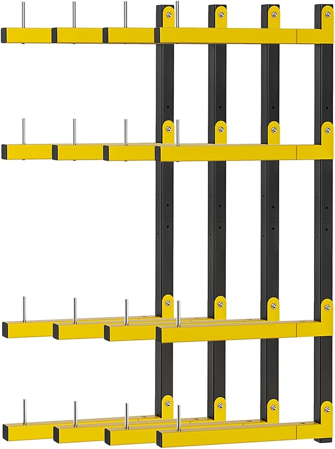 Lumber Storage Rack, Upgrade Cantilever Folding Lumber Rack Wall Mount by Olgsibb