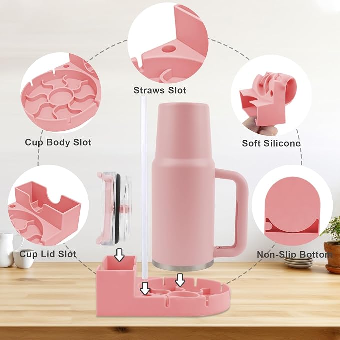 Water Bottle Drying Rack, Silicone Tumbler Drying Rack, Baby Bottle Dryer Holder - Image 5
