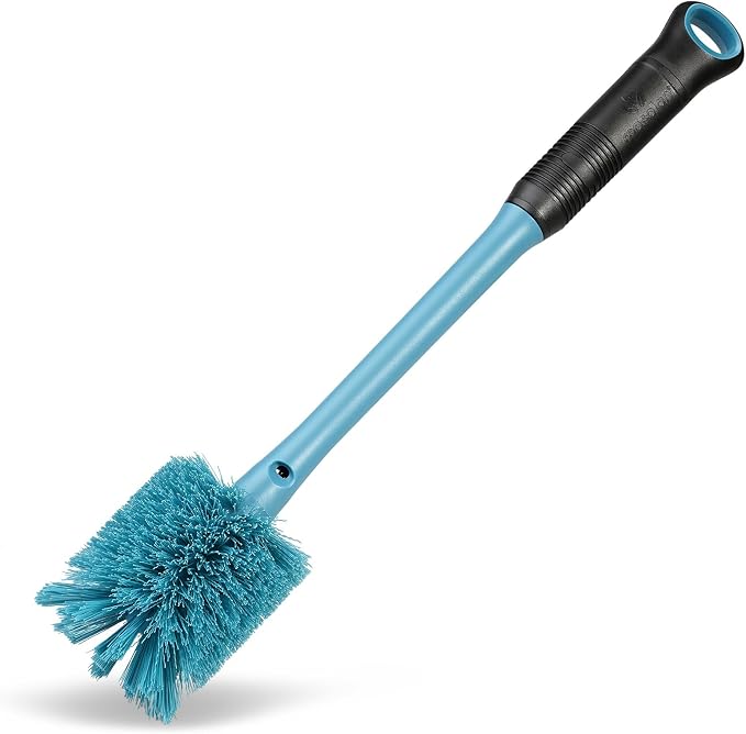 2-in-1 Water Bottle Brush and Straw Cleaner Brush, Long Handle Scrub Brush - Image 3