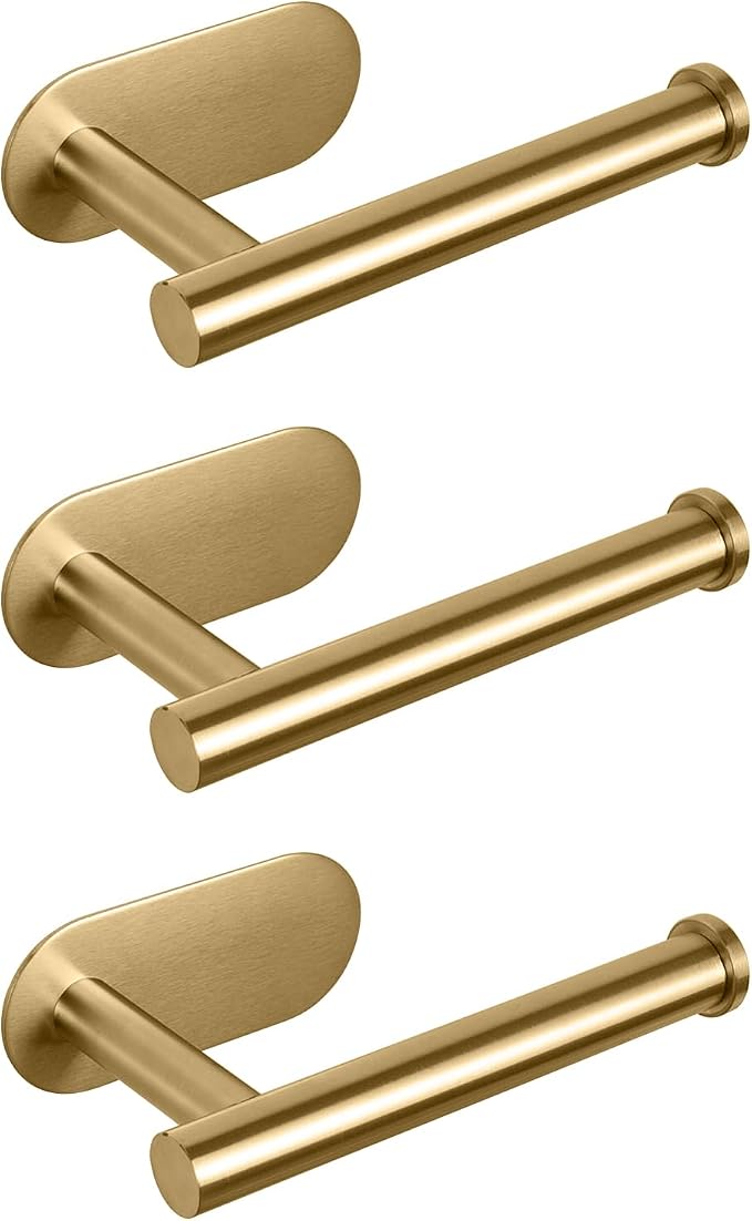 NearMoon Toilet Paper Holder Self Adhesive, Premium Thicken SUS304 Stainless by NearMoon