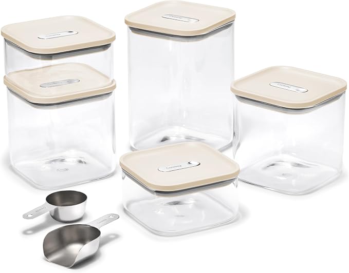Caraway 14-Piece Glass Airtight Food Storage Containers by Caraway