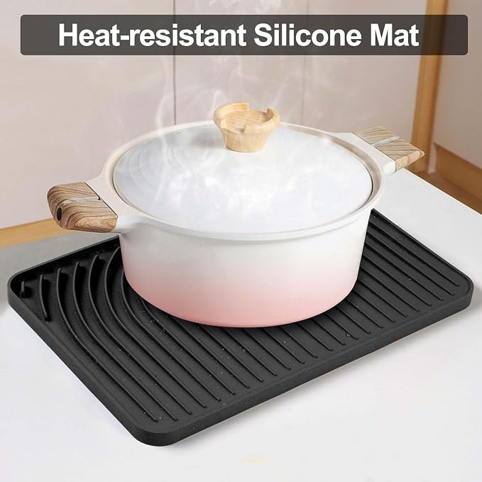 Dish Drying Mat for Kitchen Counter, - Image 5