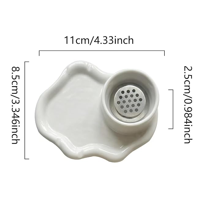 2-in-1 Ceramic Nail Art Brush Cleaner & Palette, Professional Manicure Brush - Image 6
