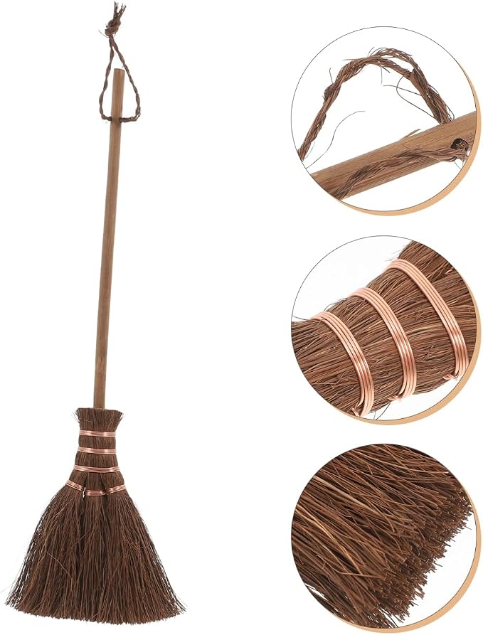 ABOOFAN Mini Tea Tray Brush 11 Inch Soft Bristle Hand Broom - Image 2