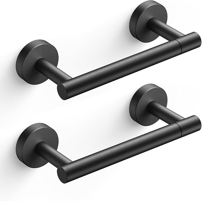 FORIOUS Toilet Paper Holder Wall Mount, Stainless Steel Rustproof Double Post by FORIOUS