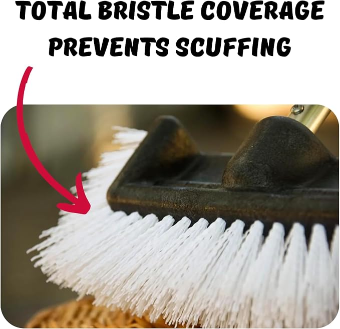 Big Bird Brush White Boat Deck Scrub Brush - Image 2