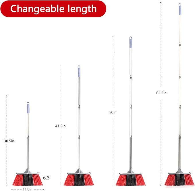 Outdoor Broom, Outside Heavy Duty Brooms - Image 6