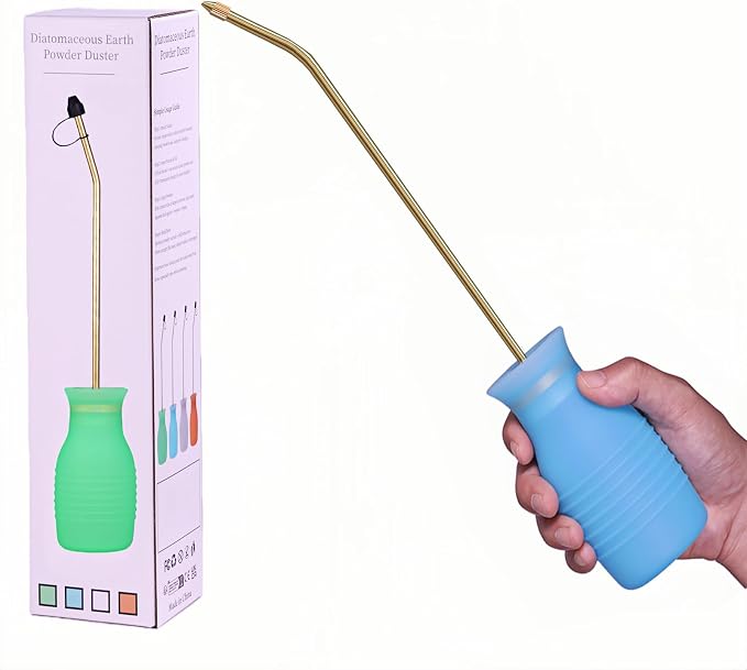 Diatomaceous Earth Duster, 230ml Large, Powder Duster Kit by DustFlux