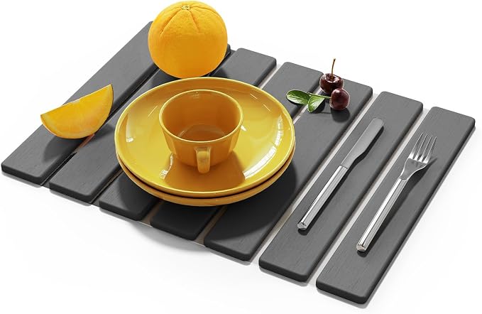 Stone Dish Drying Mats for Kitchen Counter, 15.5“x 11.8”, Eco-Friendly by Unknown