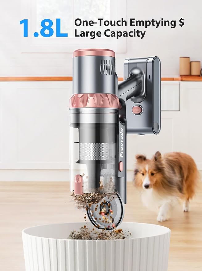 Cordless Vacuum Cleaner Handheld Vacuums 500W/45Kpa Lightweight Stick Vacuums - Image 7