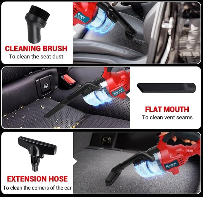 Cordless Vacuum Cleaner for Milwaukee M18 Battery, 5 in 1 Handheld Electric - Image 3