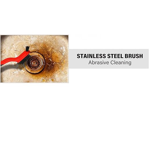 3pcs Small Stainless Steel Little Wire Brushes Set - Image 4