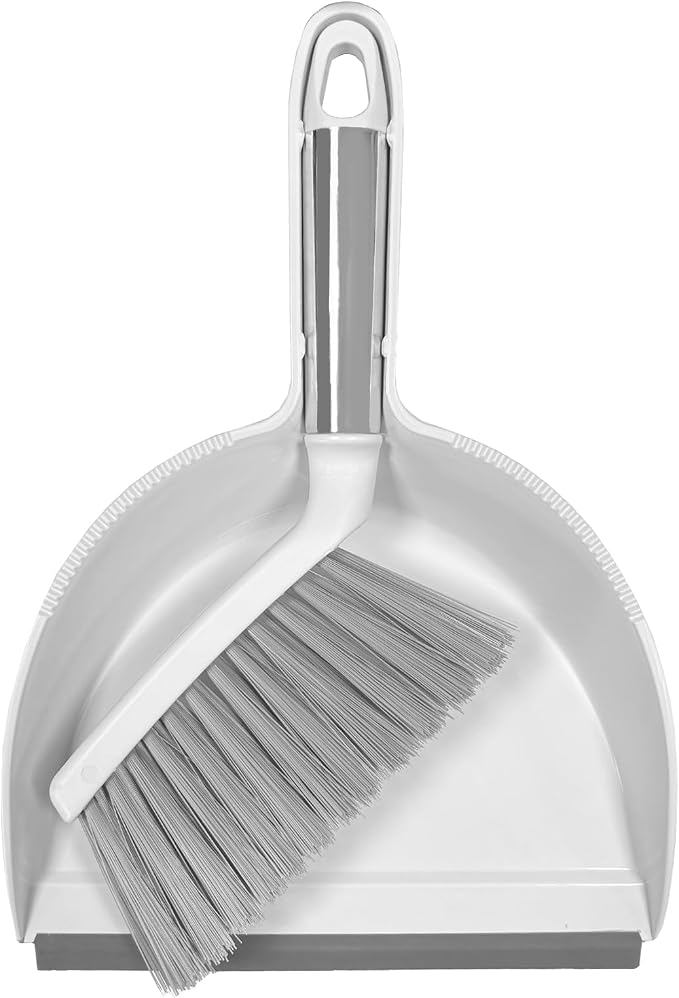 Small Broom with Dustpan Combo Set Mini Broom and Brush Set Hand Sweeper by BSMstonehouseholdsupplies