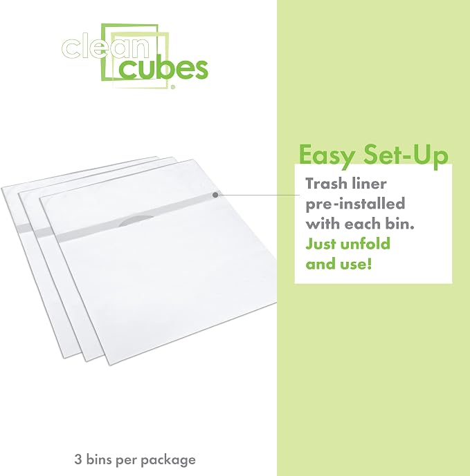13 Gallon Disposable Pop-Up Trash Cans - Image 2