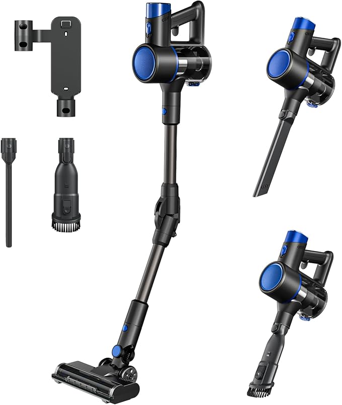COWSAR Cordless Stick Vacuum Cleaner, Bagless Lightweight Stick Vacuum by COWSAR