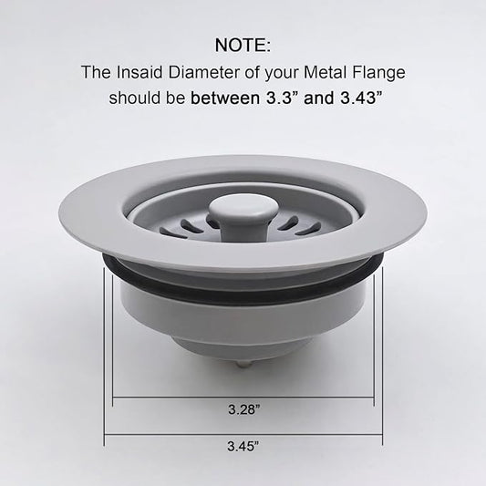 Garbage Disposal Strainer and Stopper - Image 2