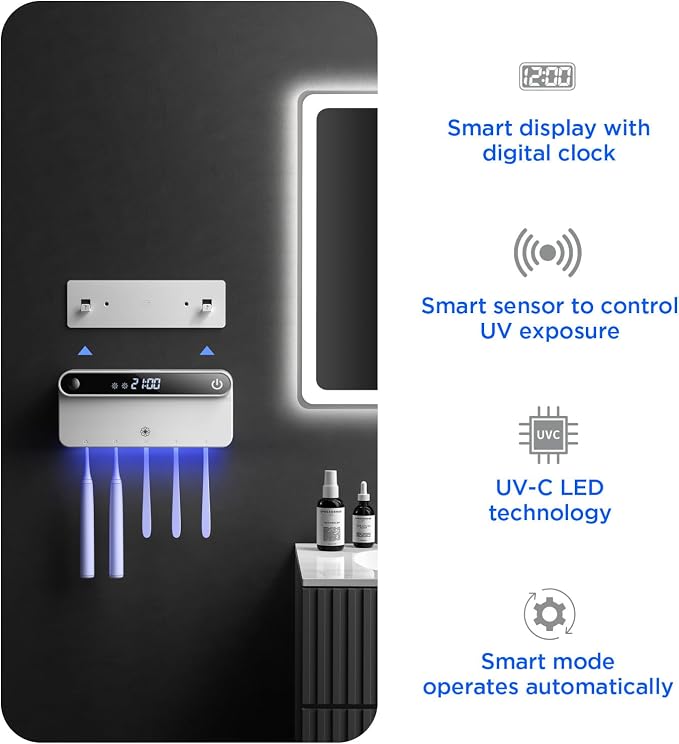 Bloom Toothbrush Sanitizer and Holder - Image 4