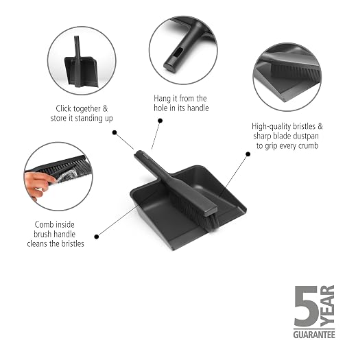 Brabantia Dustpan and Brush Set - Image 2