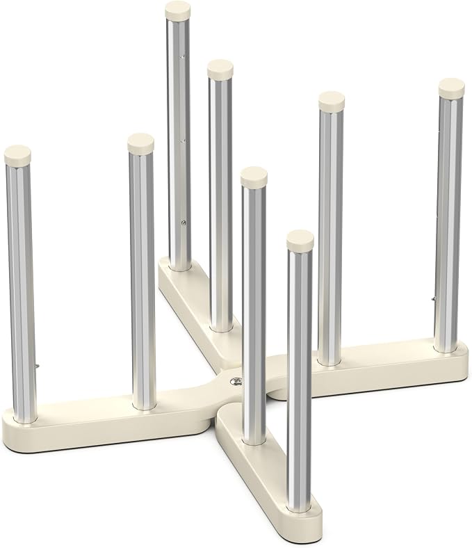 Reusable Storage Bag Drying Rack, Retractable Metal Bottle Drying Rack by KORRTFID