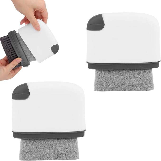 2pcs 2-in-1 Groove Cleaning Brush, 2025 Upgraded Crack Cleaner Tool Handheld by Unknown