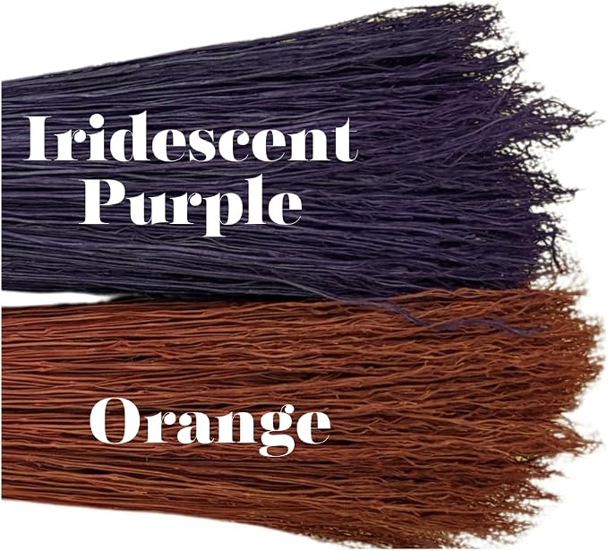 20" or 16" Broom Corn, 1/2 lbs Bundles, Hand Dyed by Meckley Brooms - Image 2