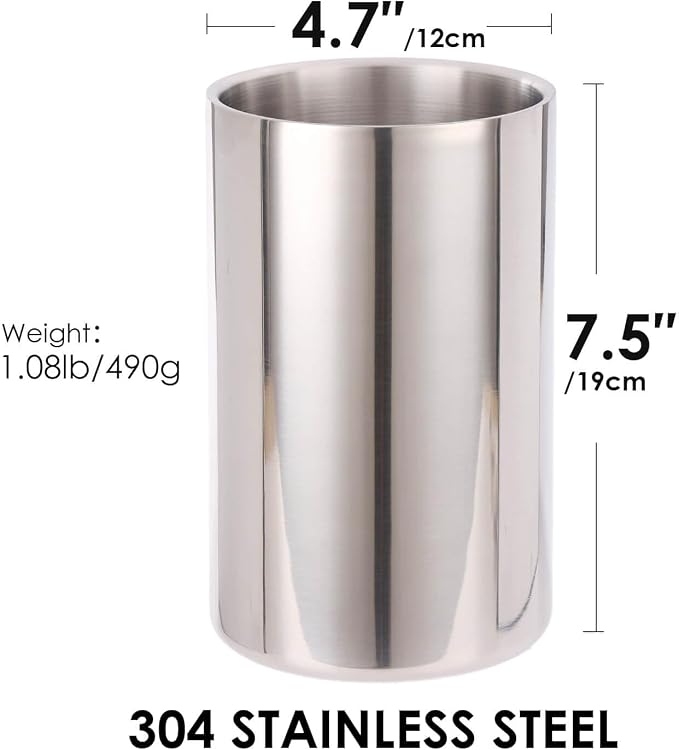 Double Wall Utensil Holder - Image 2