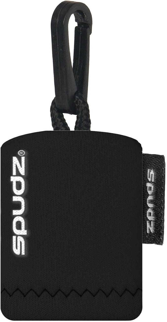 SPUDZ Classic Microfiber Lens Cleaner – Clip-On Pouch, Washable – by ALPINEINNOVATIONS