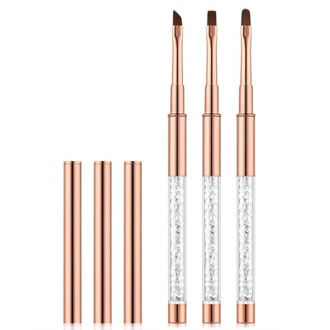 JASSINS Nail Art Clean Up Brushes, by JASSINS