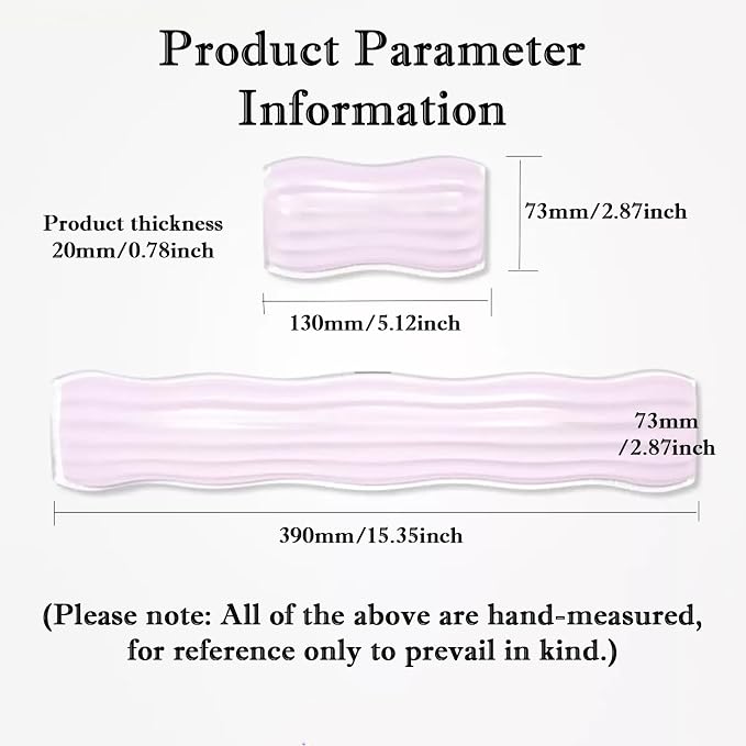 Wrist Rest for Keyboard and Mouse, Ergonomic Gel Keyboard Wrist Rest for - Image 3