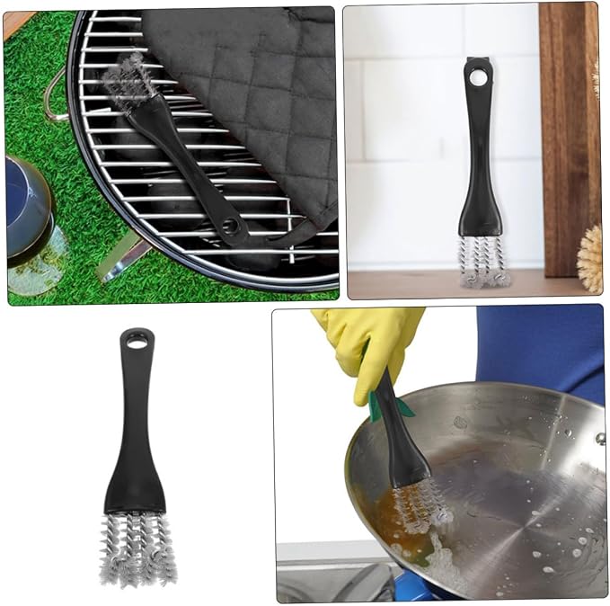 VANZACK 2pcs Versatile Stove Cleaning Brush Compact Grill Brush - Image 5
