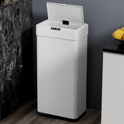 TLSUNNY 18.5 Gallon Motion Sensor Trash Can, Touchless Automatic Garbage Can - Image 8