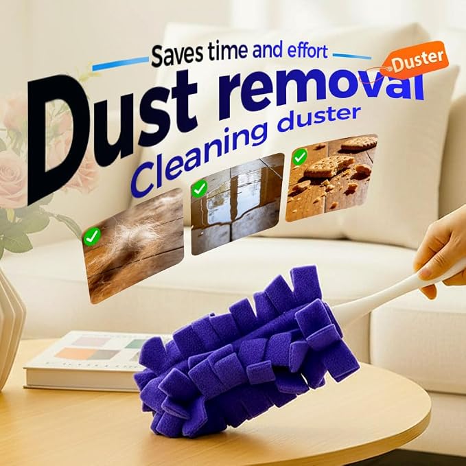 Reusable Dusters for Cleaning, 360° Washable Duster Pads, Heavy Duty Reusable - Image 2