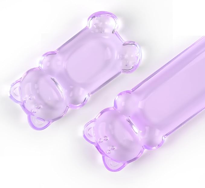 Gel Keyboard and Mouse Wrist Rest Set – Clear Wrist Rest - Image 6