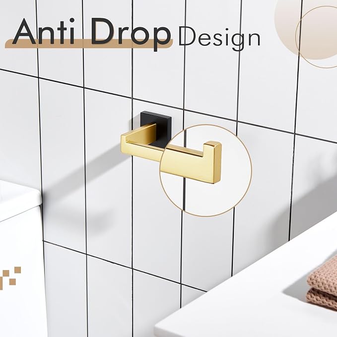 KOKOSIRI Toilet Paper Holders Wall Mounted Toilet Roll Holder - Image 4