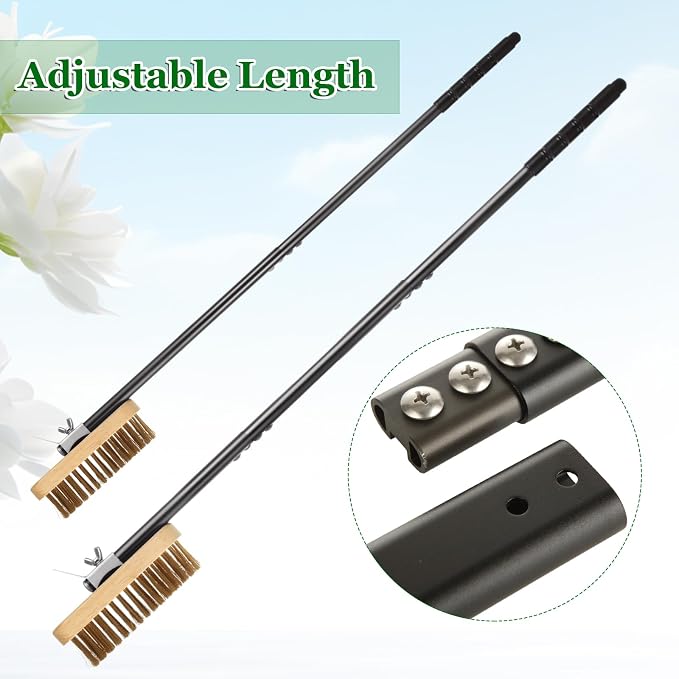 Pizza Oven Brush with Scraper, Grill Brush, Pizza Brush - Image 3
