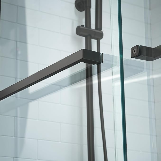WOODBRIDGE Frameless Shower Doors 56-60" Width x 76" Height - Image 10